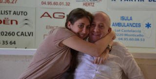 laurie et son papa