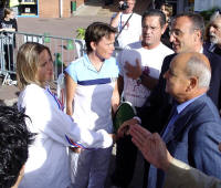 Fran�ois LONCLE ancien ministre et MARC ANTOINE JAMET maire de Val de reuil