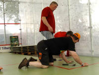 D�montage du court